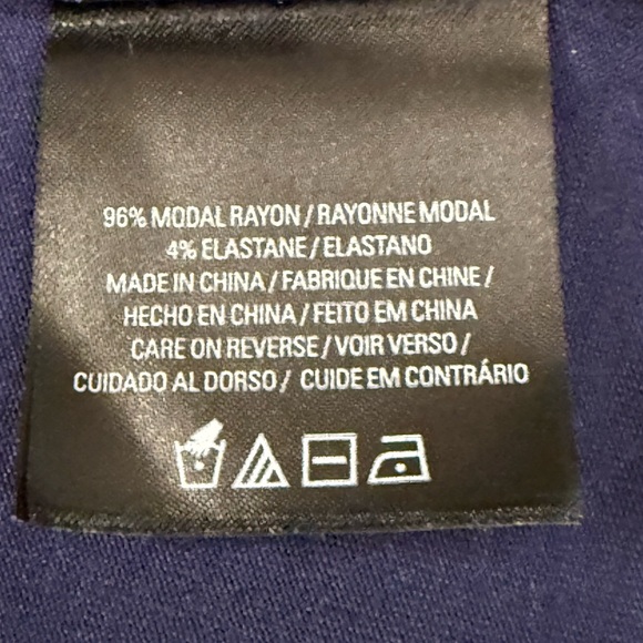 Elie Tahari royal and navy blue top L - Picture 4 of 5